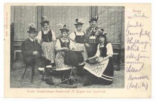 Tiroler Concertsänger-Gesellschaft M. Bogner aus Innsbruck