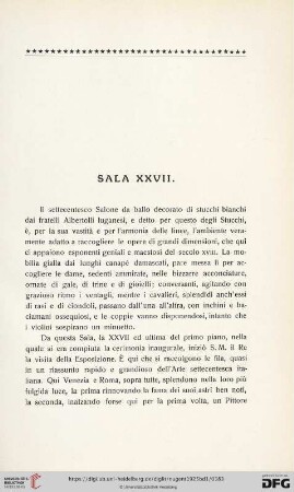 Sala XXVII