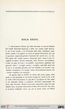 Sala XXVII