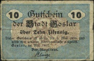 Geldschein / Notgeld