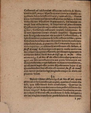 Dissertatio Inauguralis, Quam Autoritate atque Consensu Magnifici ICtorum Lipsiensium Ordinis De Praeiudicio Debitoris Ex Scientia Cessionis Occasione l. 3. C. de Nov. & Deleg. Pro Licentia Summum in utroque Iure Gradum obtinendi Ad diem 3. August. M.DC.XCIX. ... Proponit Fridericus Frieß, Lipsiensis