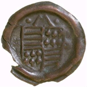Münze, Hohlpfennig, um 1512
