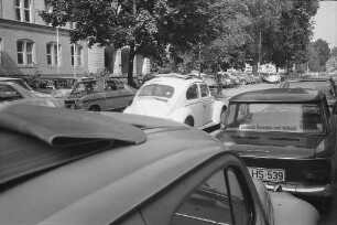 Ungünstige Parkverhältnisse in der Bismarckstraße