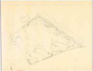 Garten Harting, Espelkamp: Lageplan mit Pflanzplan 1:200