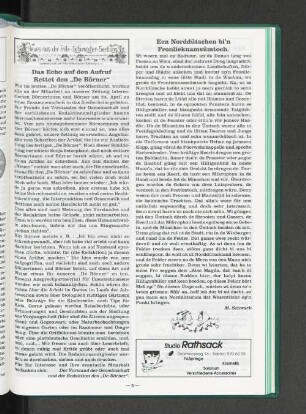 Das Echo auf den Aufruf Rettet den "De Börner"