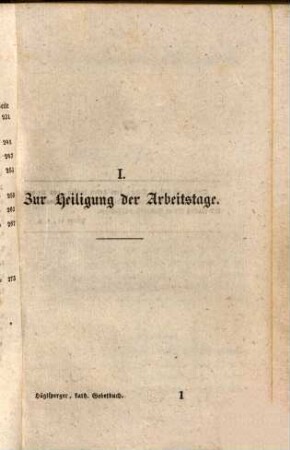 Der Friede sey mit Euch! : Ein kath. Gebetbuch