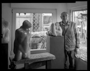 Werner Rauschhardt (1949-2019), Dresden; Bildhauer, Restaurator