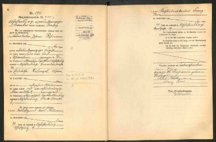 Standesamtsbuch der Stadt Aschaffenburg: Eheschließungen 252/1930 - 130/1931