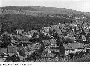 Sankt Andreasberg, Teilansicht der Bergstadt
