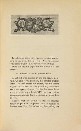 Cabinet d'un curieux Description de quelques livres rares : [Par le baron L. Double.]