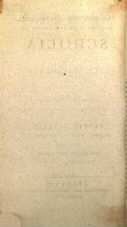 Ern. Frid. Car. Rosenmülleri Scholia In Vetus Testamentum. 8,2, Ieremiae Vaticinia et Threni ; vol. 2