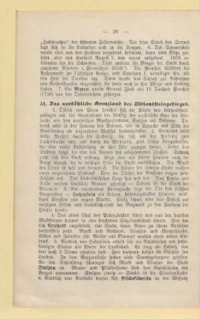 31. Das nordöstliche Grenzland des Elbsandsteingebirges
