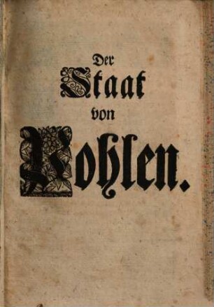 Der Staat von Pohlen