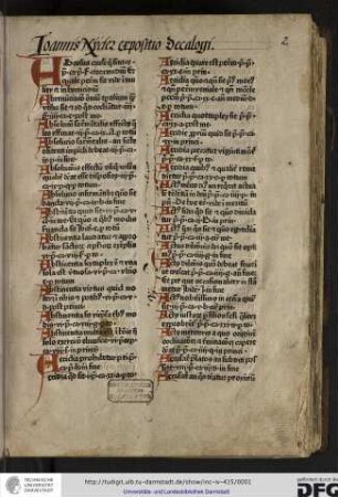 Praeceptorium divinae legis, sive Expositio decalogi