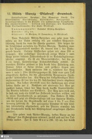 10. Miltitz - Munzig - Wilsdruff - Grumbach