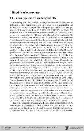 1 Entstehungsgeschichte und Textgeschichte