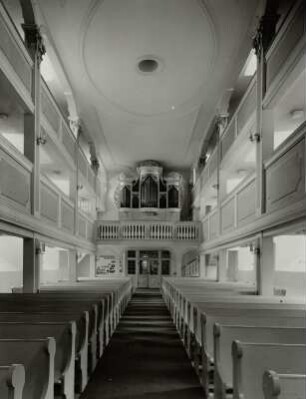 Dorfkirche Reinhardtsgrimma mit Silbermann-Orgel op. 32
