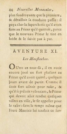 Aventure XI. Les Moustaches