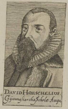 Bildnis des David Hoeschelius