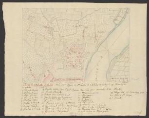 Plan de la Citadelle d'Anvers
