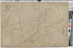 Massen (Unna), Zusammenlegung Niedermassen, Bl. 2 Brouillonkarte 2 Flur 2