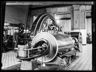 Dampfmaschine der Firma AEG