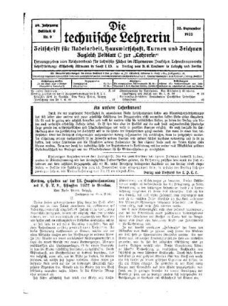 An unsere Leserinnen!