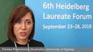6th HLF – Interviews with young researchers: Pantea Pooladvand