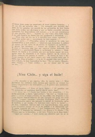 ¡Viva Chile... y siga el baile!