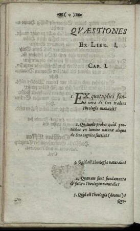 [Liber I. De Dogmatibus Theologicis.]