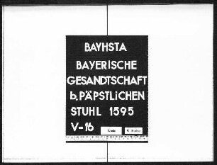 Orwater, Franz, Bäckerknecht aus Lana, in Rom