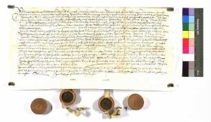 Martin Rosch, Bürger und Schreiner zu Ulm, verkauft an Gall Marchtaler von Grimmelfingen einen Acker am Galgenberg um 28 Gulden.