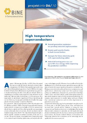 High temperature superconductors.