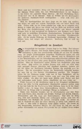 28: Kriegsdienst im Haushalt