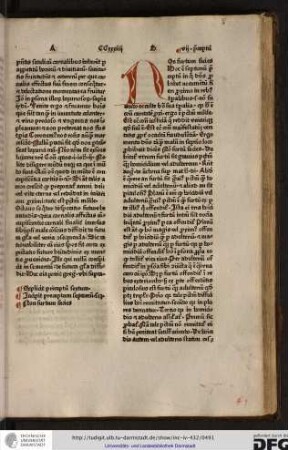 Incipit preceptum septimum scilicte Non furtum facies.