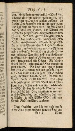 421-426, Nun, Geliebte, das solle nun nicht nur ...