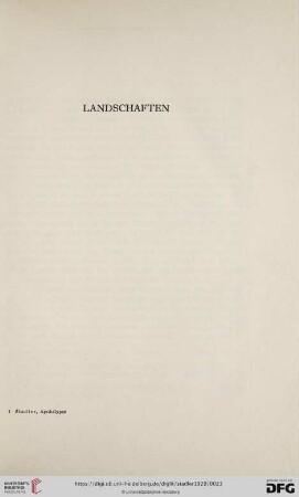 Landschaften
