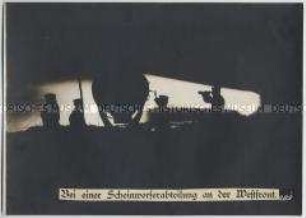 Scheinwerferabteilung an der Westfront