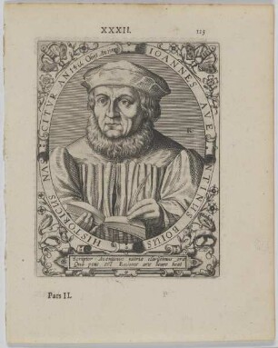 Bildnis des Iohannes Aventinus