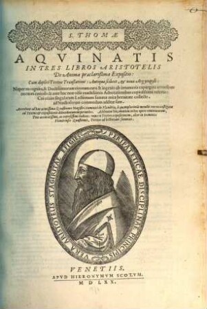 Commentaria super libros Aristotelis de anima