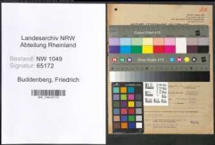 Entnazifizierung Friedrich Buddenberg , geb. 02.06.1911 (Arzt)