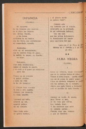 Alma negro : (Tango)