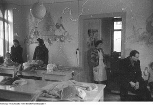 Dresden, Neustadt. Mütterberatung - Tannenstraße, Februar 1950