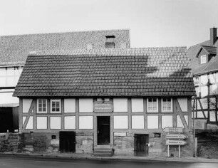 Tagelöhnerhaus (Backhaus mit Hirtenwohnung); Alsfeld, Zollhausstraße 11