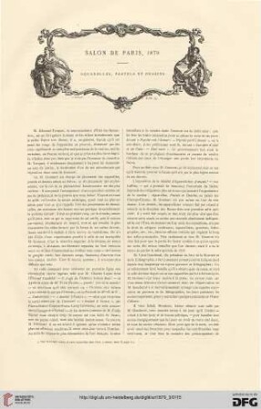 5: Salon de Paris, 1879, [1] : aquarelle, pastels et dessins