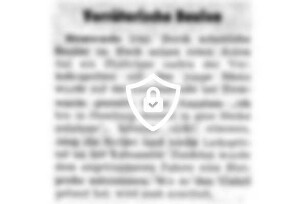 Verräterische Beulen