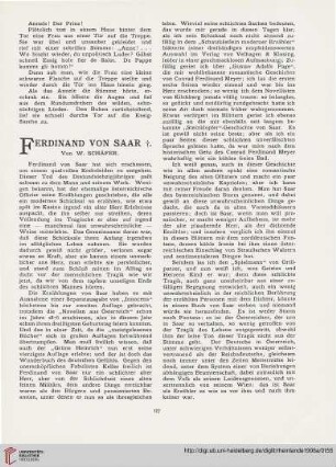 12: Ferdinand von Saar