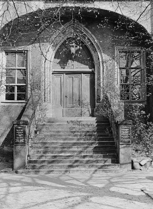 Bautzen, Ortenburg, Portal eines Nebengebäudes
