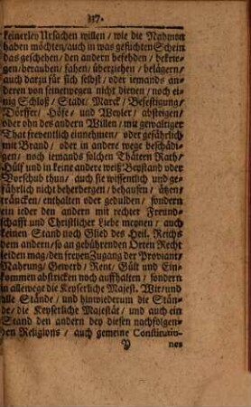 Constitution des Religions Friedens ... anno 1555 ... aufgerichtet