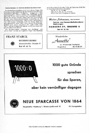 Sommerfahrplan für HAPAG-HADAG-Seebäderdienst
